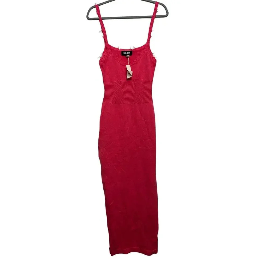 Ser.O.Ya women’s NWT’s Gabby maxi tank slightly distressed dress. Size medium